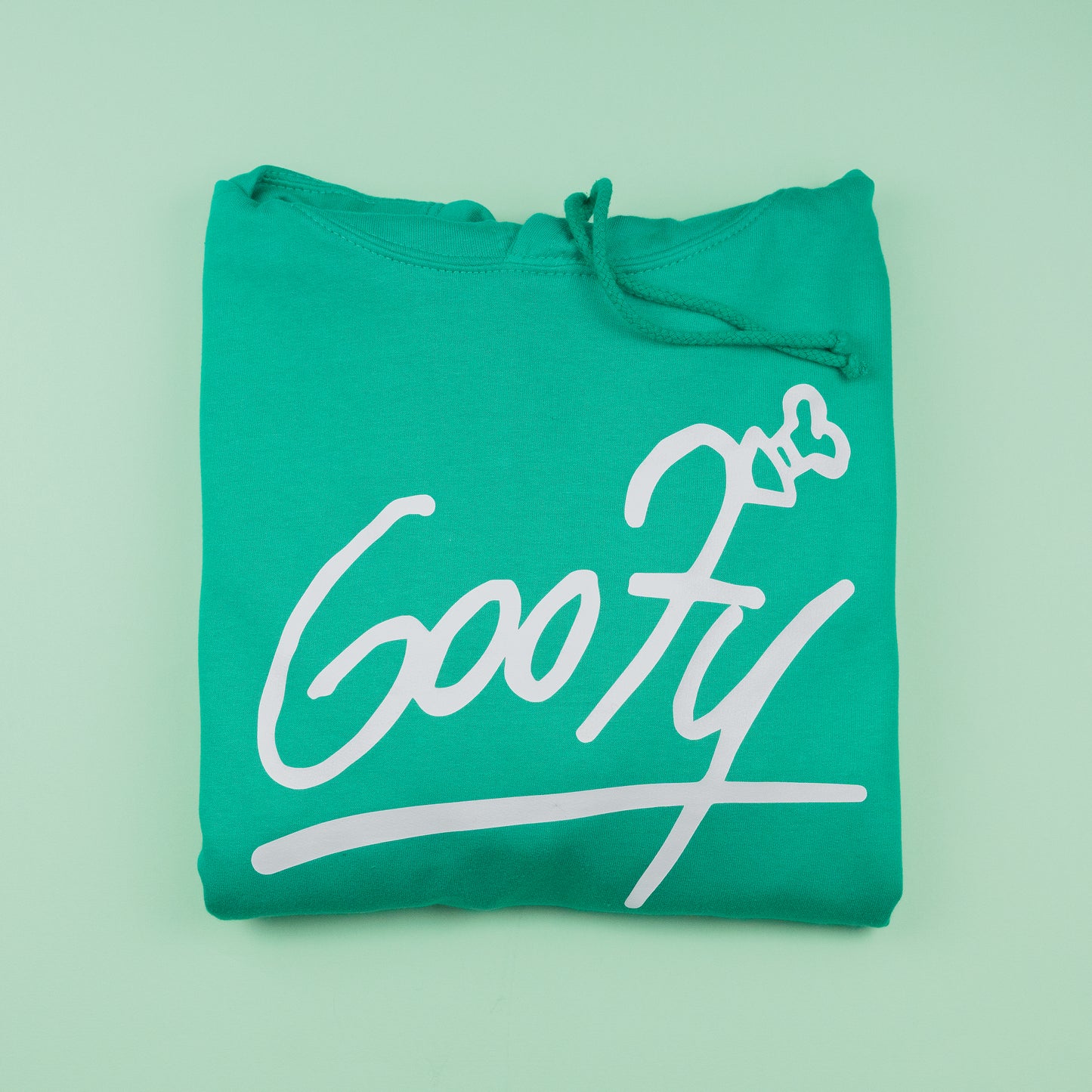 Goofy's Signature Embroidered Hoodie - Green