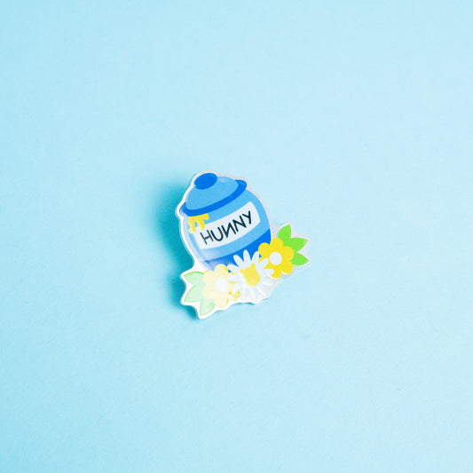 Hunny Pot Metal Pin
