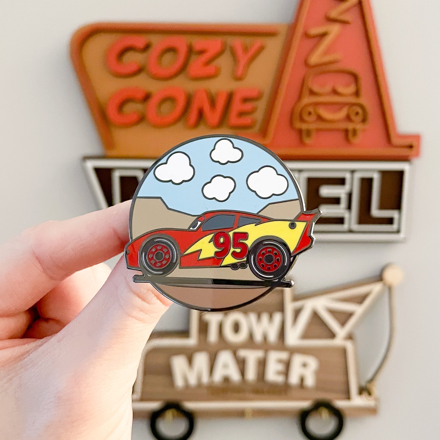 McQueen Enamel Pin