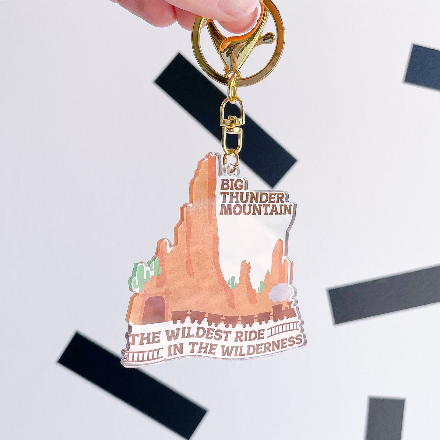 Big Thunder Mountain Keyring