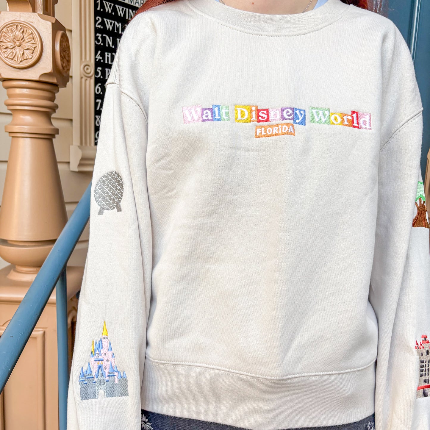 WDW Embroidered Jumper