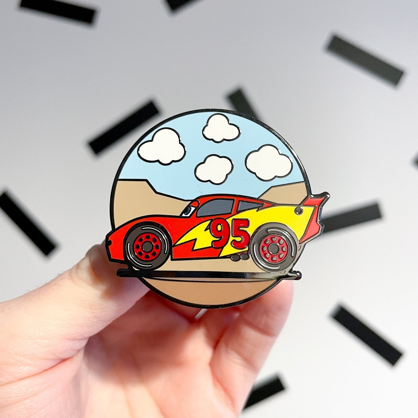 Lightning McQueen Enamel Pin