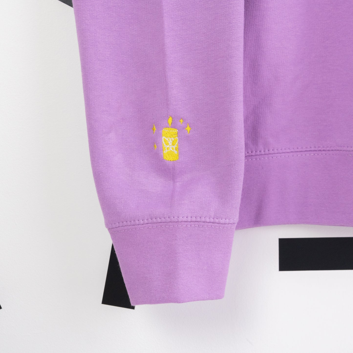 "Magic Awaits You" Embroidered Jumper