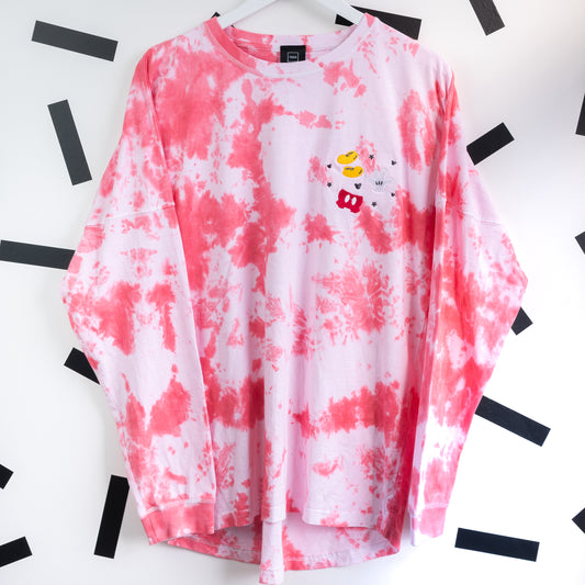 Mickey Embroidered Tie Dye Jersey