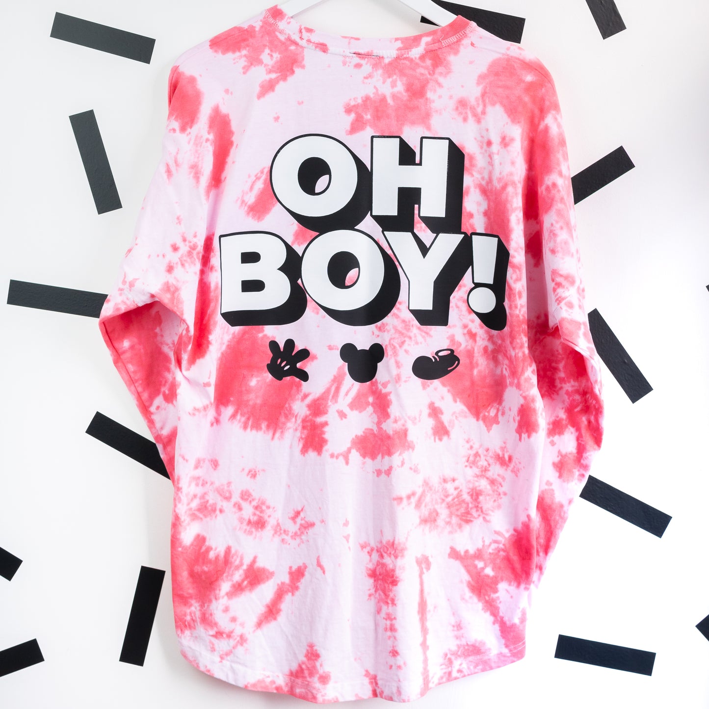 Mickey Embroidered Tie Dye Jersey