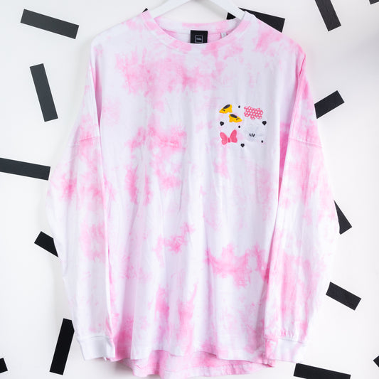Minnie Embroidered Tie Dye Jersey