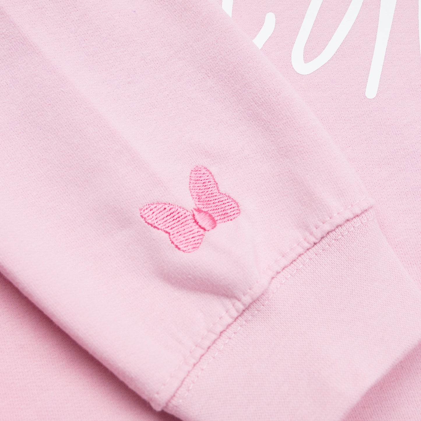 Minnie's Signature Embroidered Hoodies - Pink
