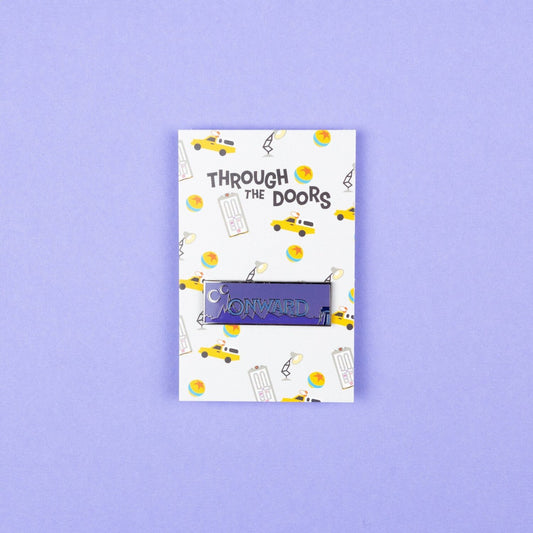 Onward Glow In The Dark Enamel Pin