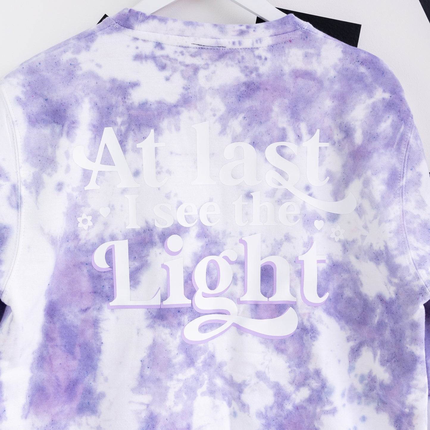 Rapunzel Embroidered Tie Dye Jumper
