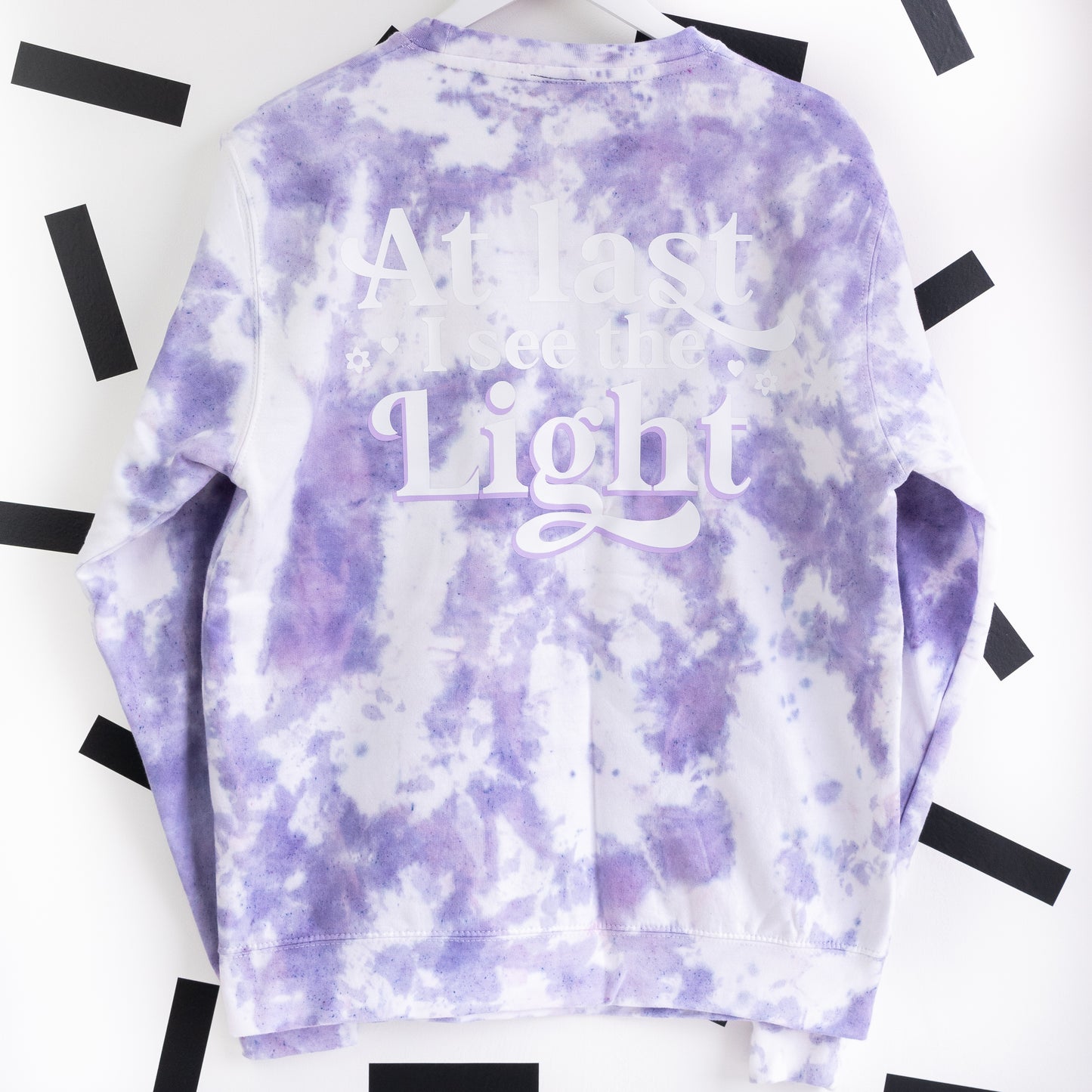 Rapunzel Embroidered Tie Dye Jumper