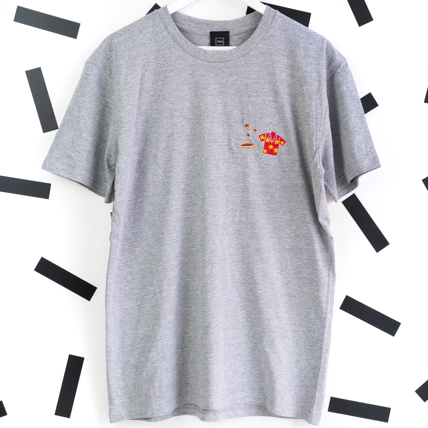 Rescue Rangers Embroidered T-Shirt - Grey