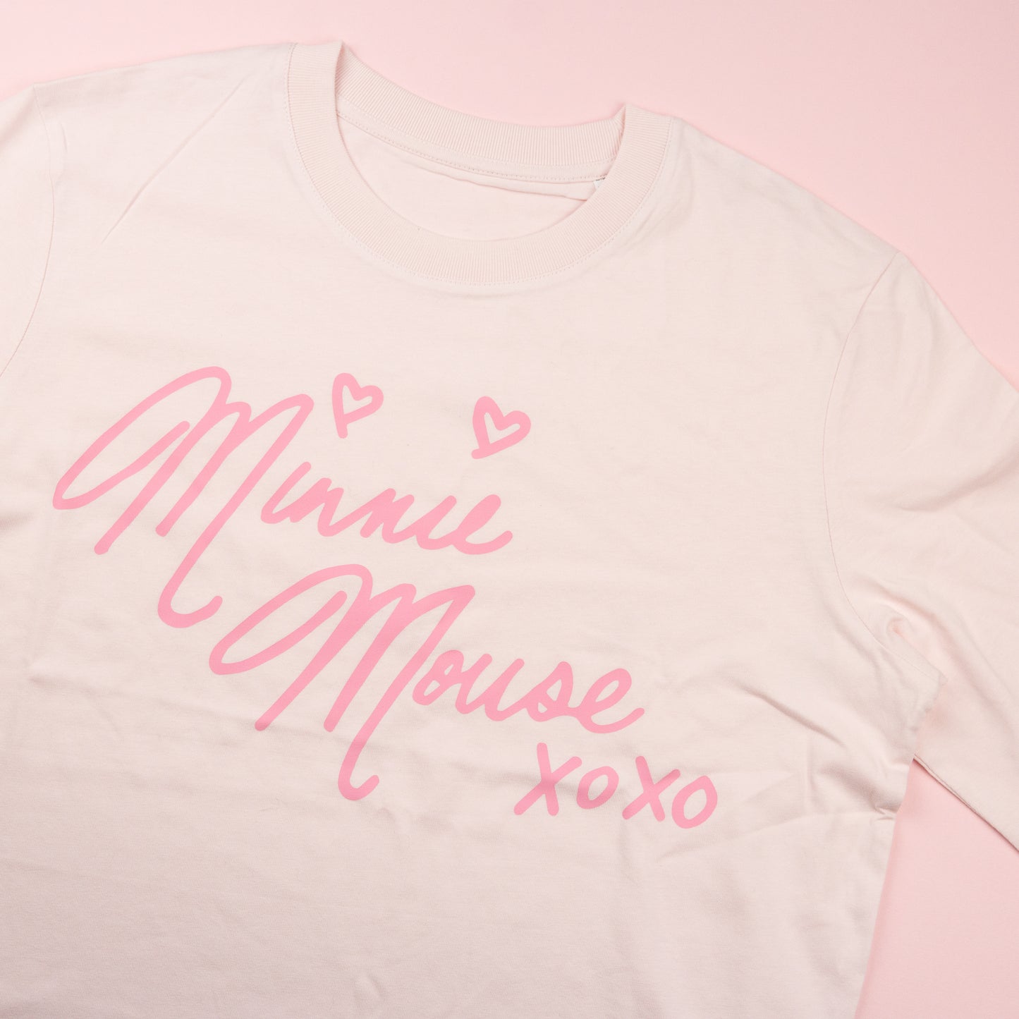 Sample - Minnie Women's Pink T-Shirt - Medium