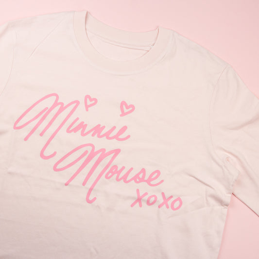 Sample - Minnie Women's Pink T-Shirt - Medium