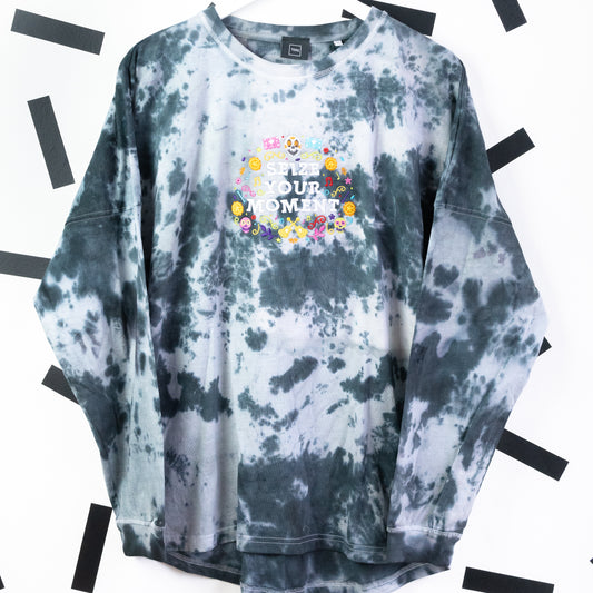 Seize Your Moment Embroidered Tie Dye Jersey