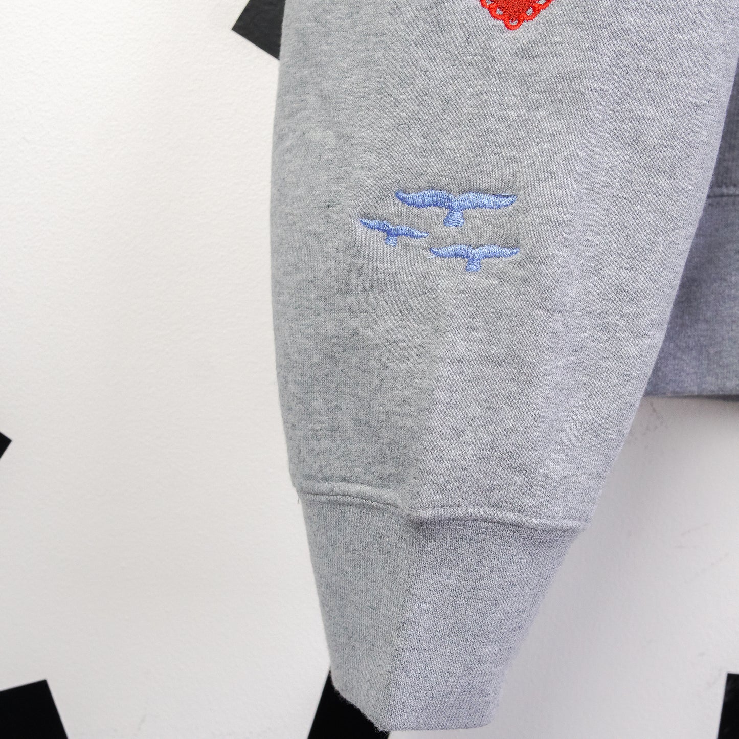 Taylor Swift Era's Embroidered Women's Grey Jumper