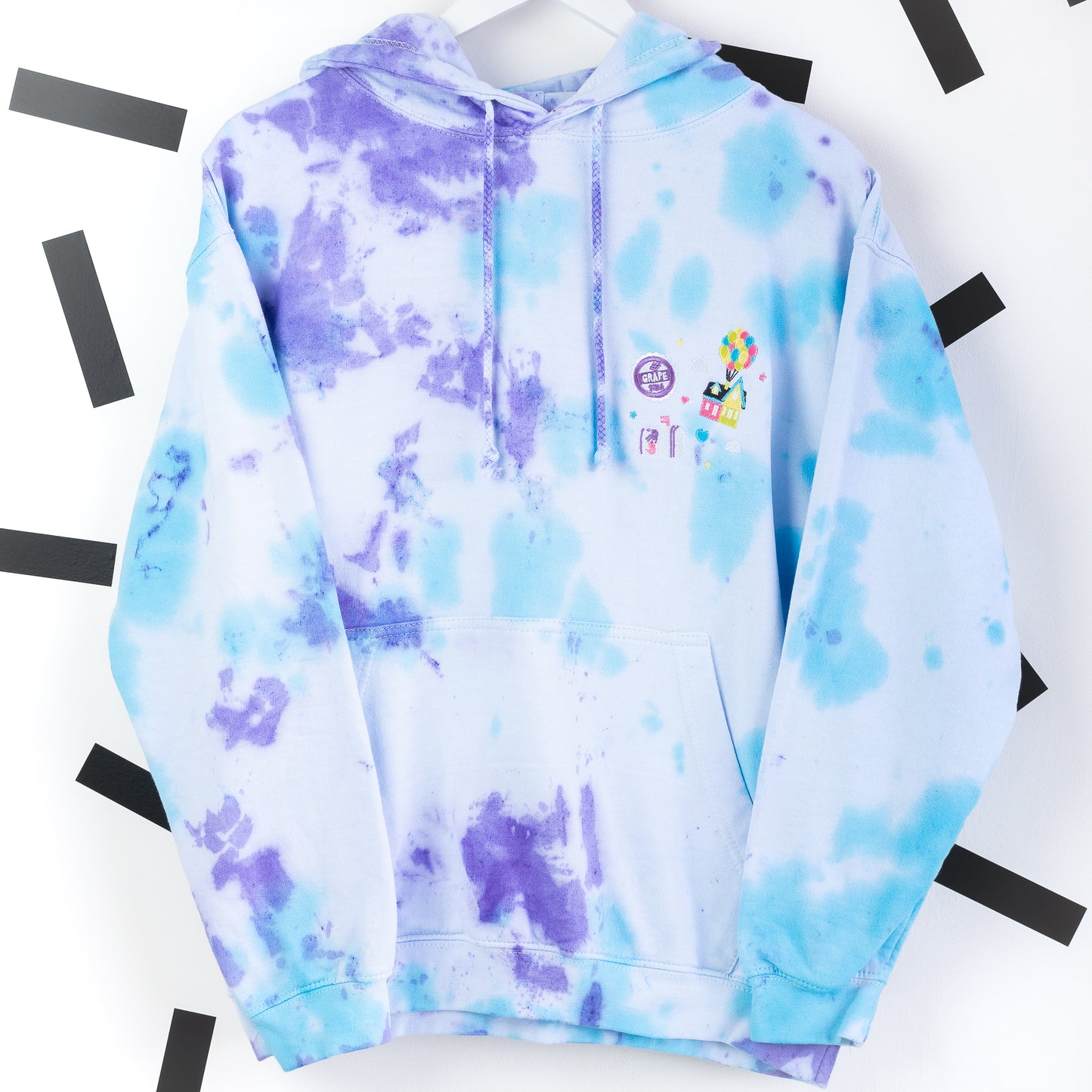 Up "Adventure is out there" Tie Dye Hoodie