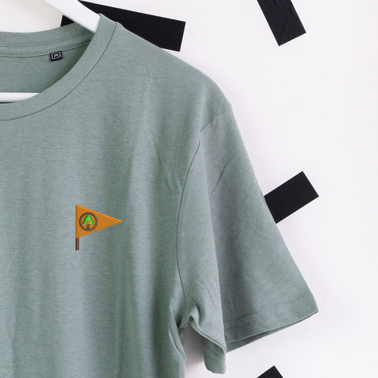 Wilderness Explorer Embroidered T-Shirt - Green