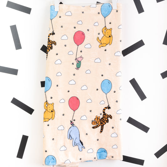 Winnie Balloons Blanket - Cream