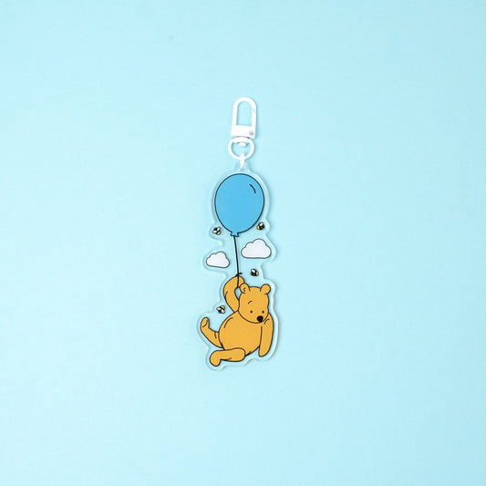 Pooh Bear Balloon Keyring