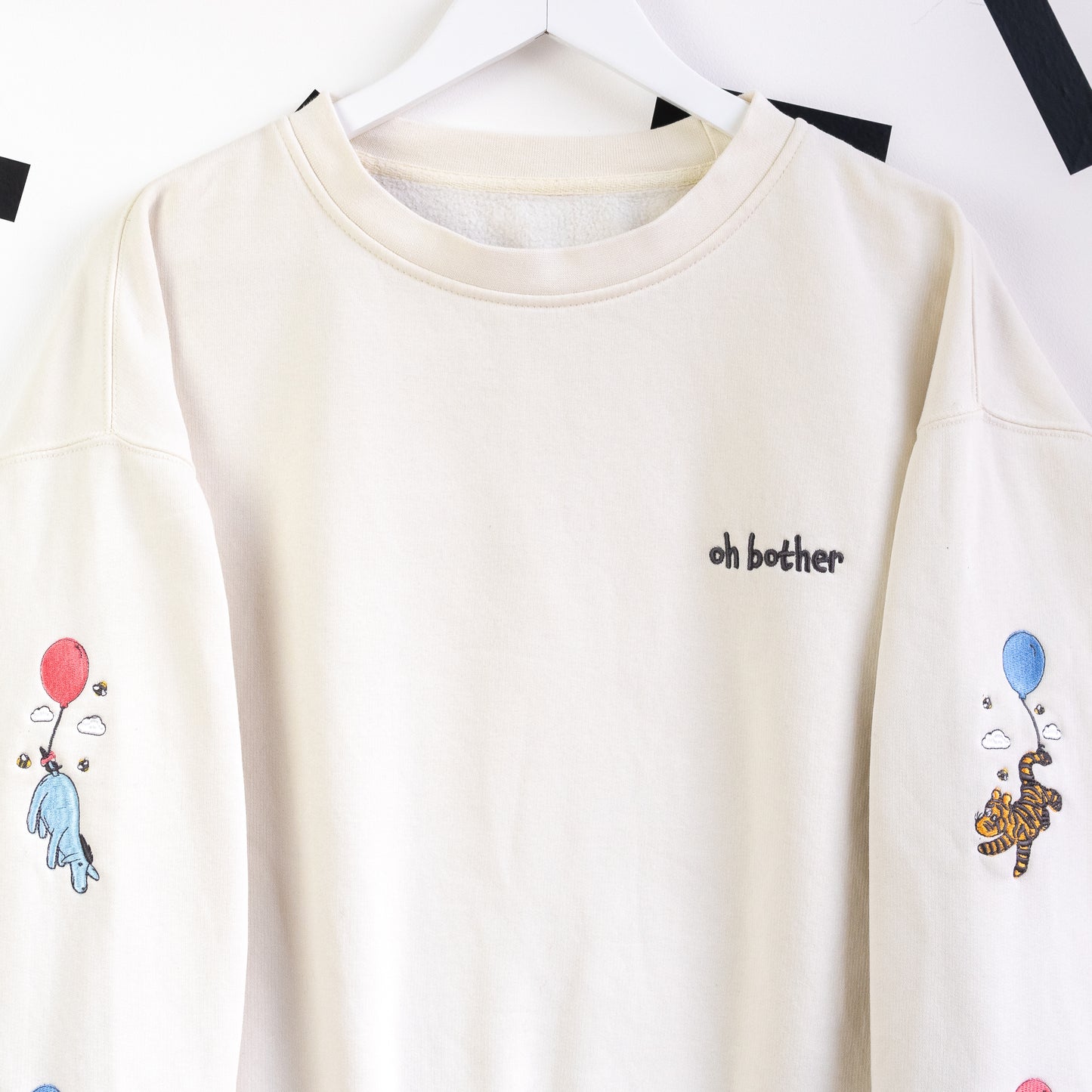 Winnie Balloons Embroidered Women's Jumper
