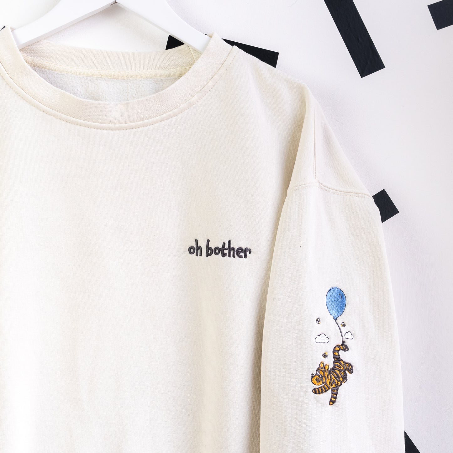 Winnie Balloons Embroidered Women's Jumper