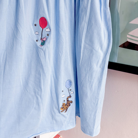 Winnie & Pals Balloon Embroidered Smock Dress