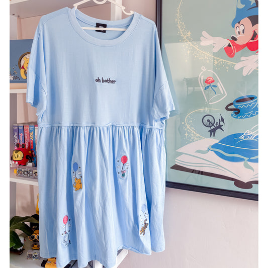 Winnie & Pals Balloon Embroidered Smock Dress