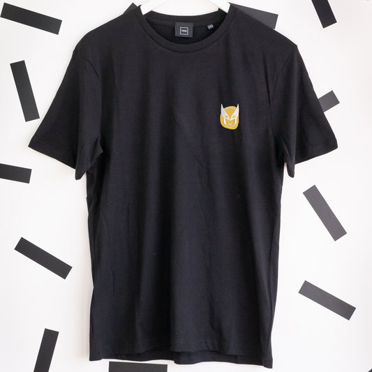 Wolverine Embroidered T-Shirt - Black