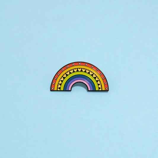 Mickey's Rainbow Enamel Pin