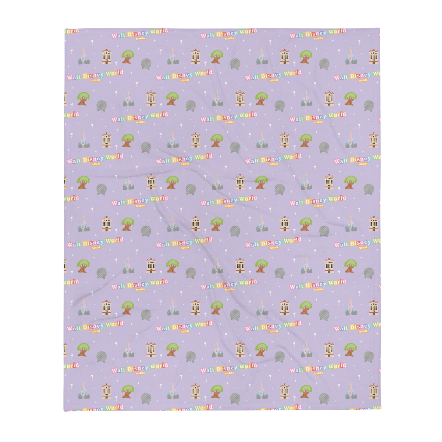 WDW Blanket - Light Purple