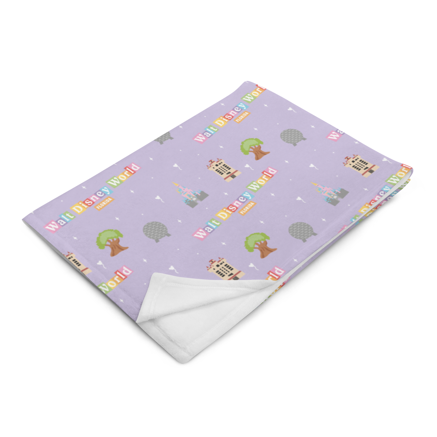 WDW Blanket - Light Purple