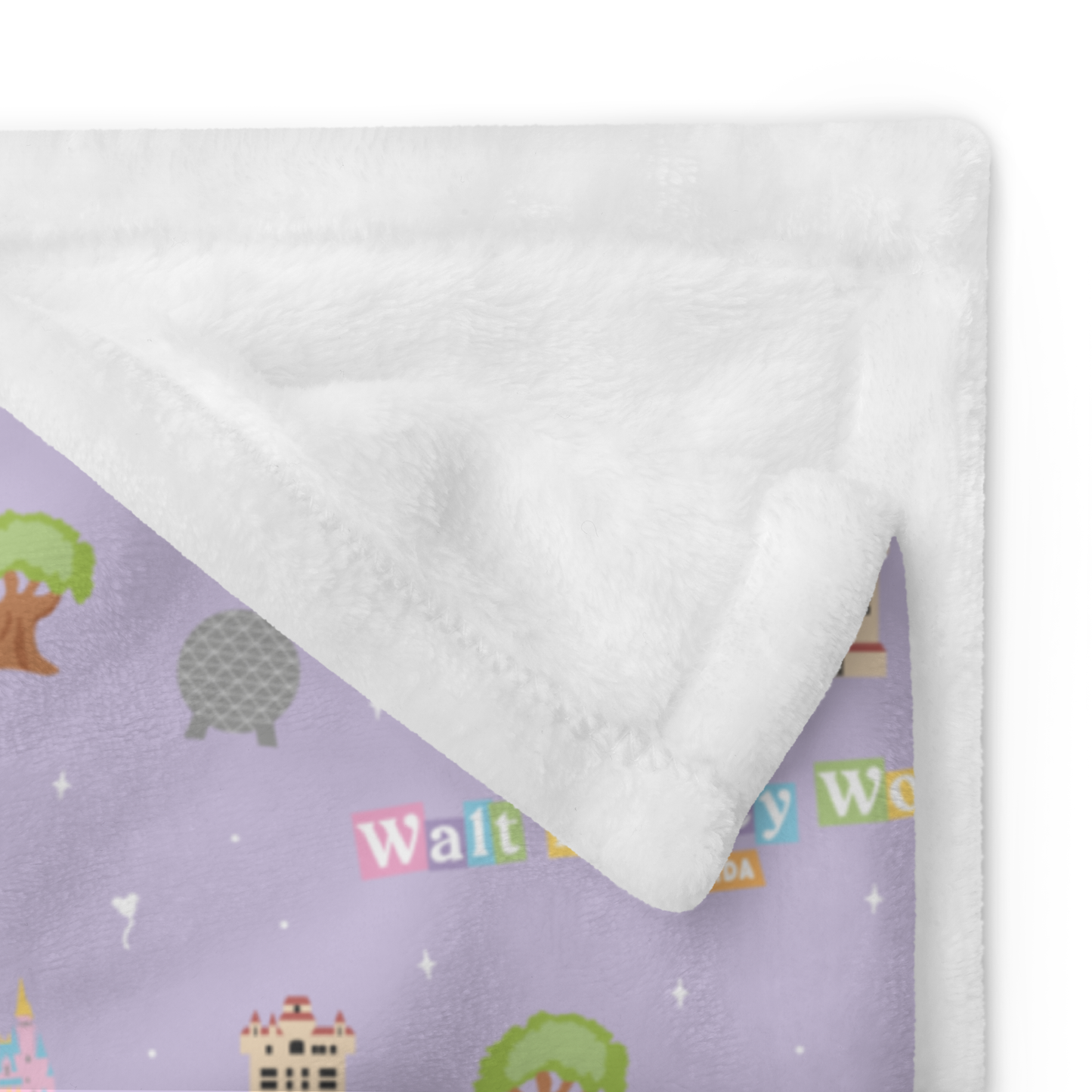 WDW Blanket - Light Purple