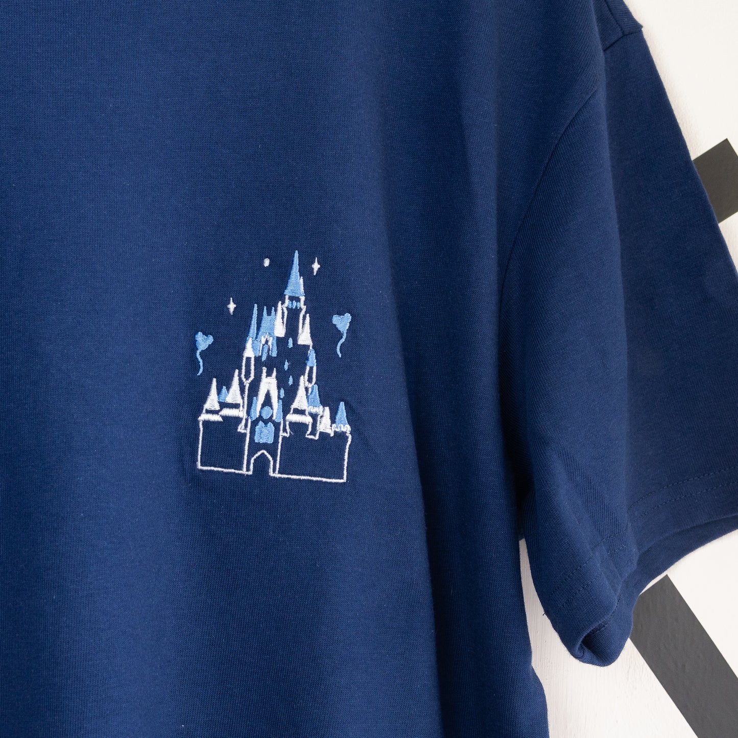100 Years of Magic Castle Oversized T-Shirt - Blue