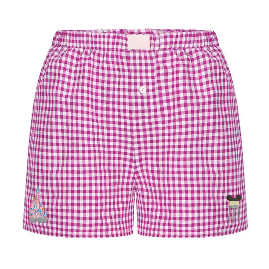 Disneyland Paris Pink Gingham Shorts