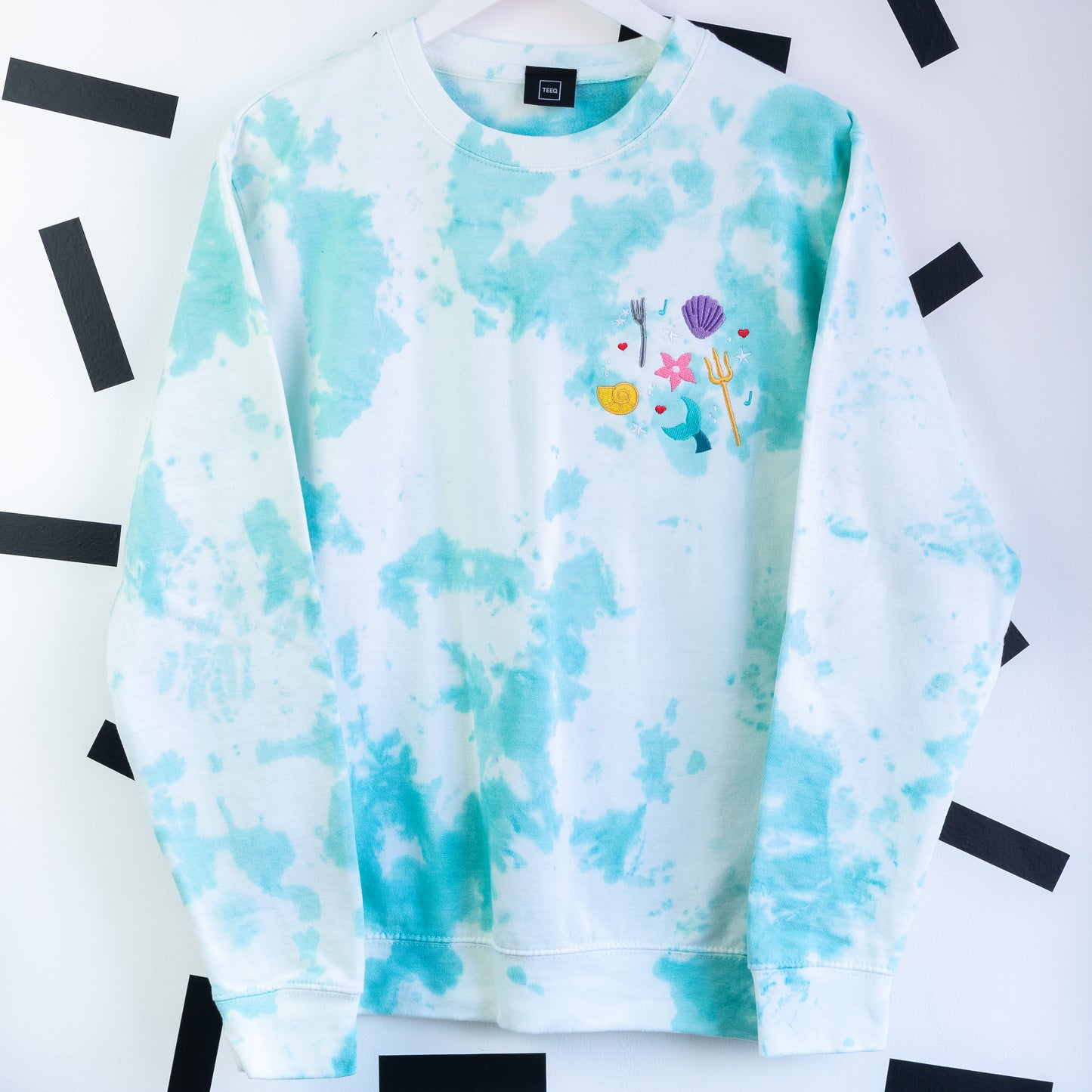 Ariel Embroidered Tie Dye Jumper