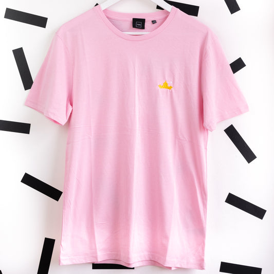 Aurora Embroidered T-Shirt - Pink