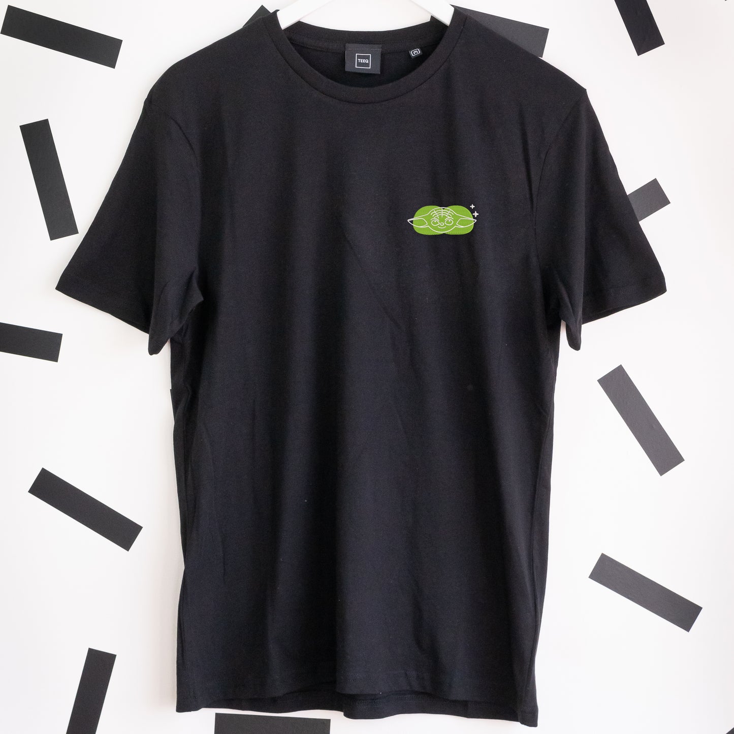 Baby Yoda, Grogu Embroidered T-Shirt