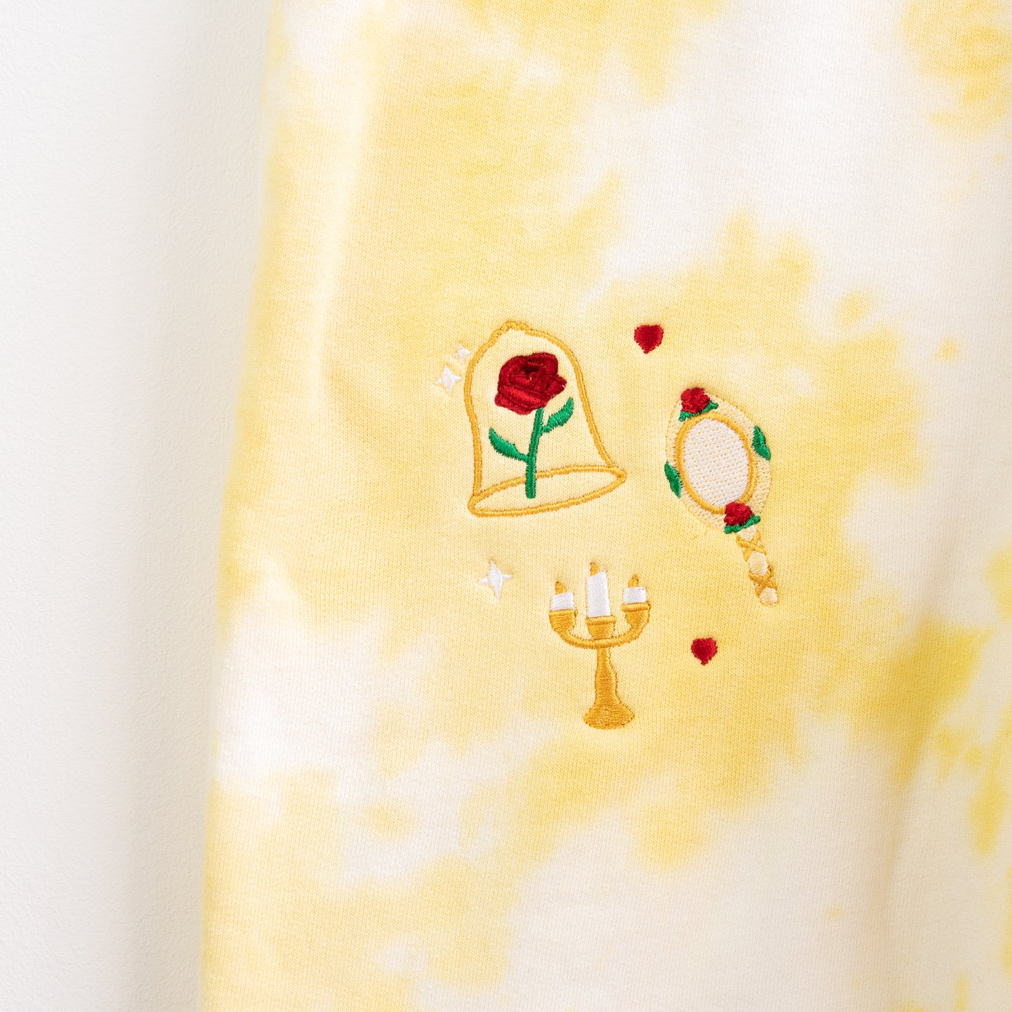 Belle Embroidered Tie Dye Joggers
