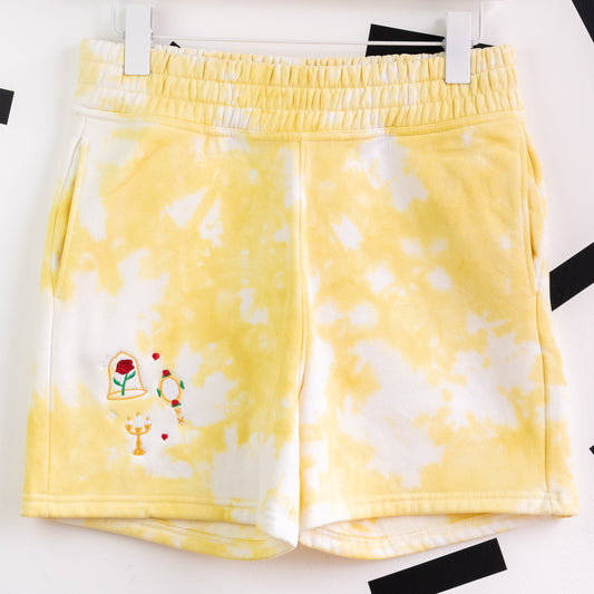 Belle Embroidered Tie Dye Shorts