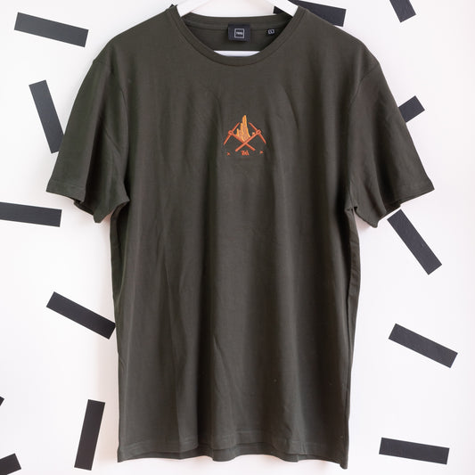 Big Thunder Mountain Co Embroidered T-Shirt - Green