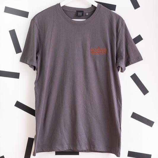 Big Thunder Mountain Co Embroidered T-Shirt - Charcoal