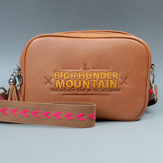 Big Thunder Mountain Embroidered Cross Body Bag