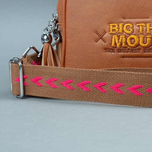 Big Thunder Mountain Embroidered Cross Body Bag