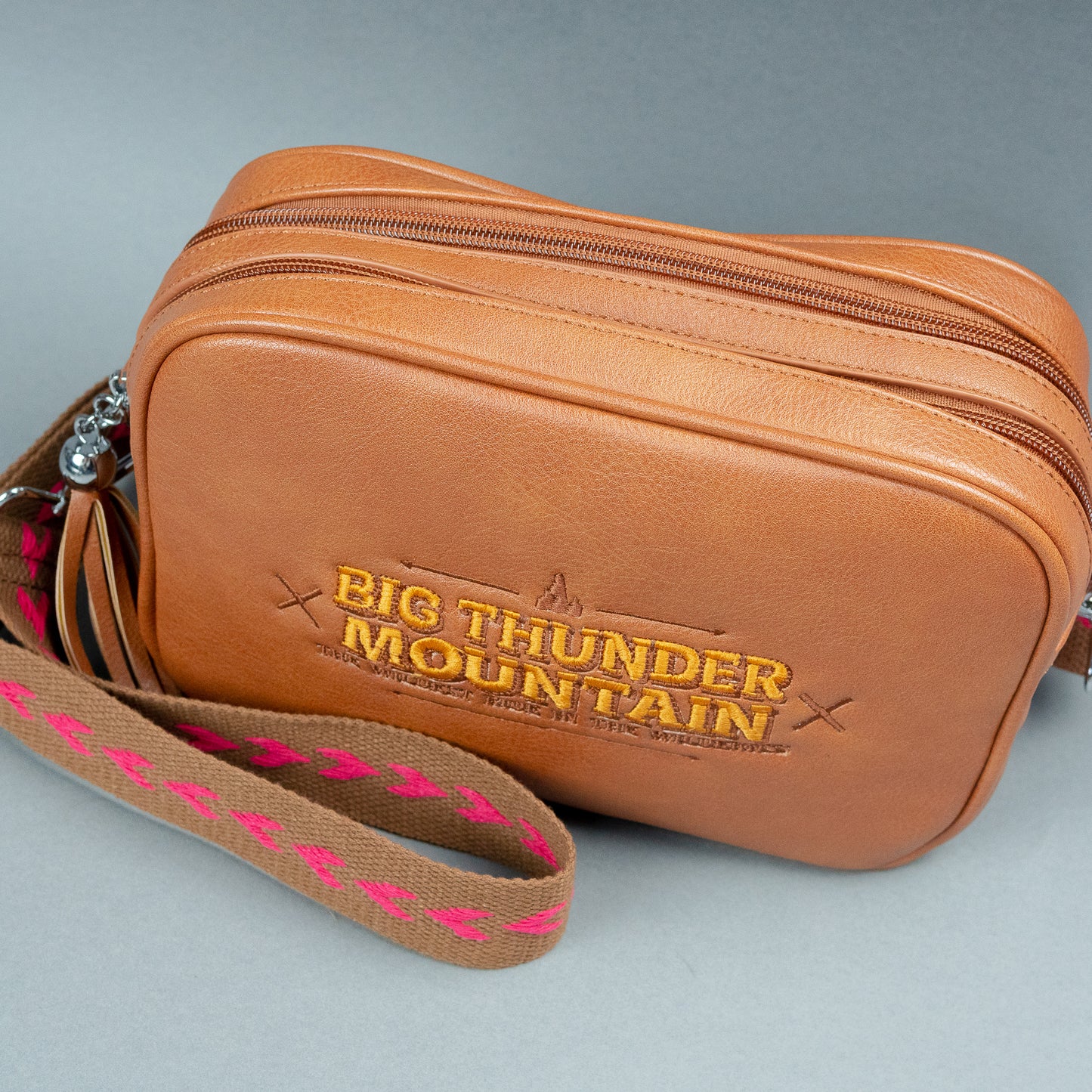 Big Thunder Mountain Embroidered Cross Body Bag