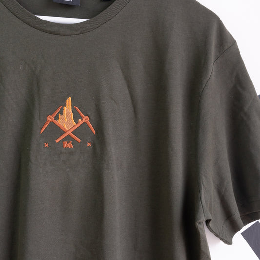 Big Thunder Mountain Co Embroidered T-Shirt - Green