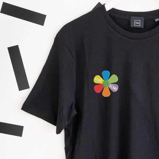 Bing Bong Embroidered T-Shirt - Black
