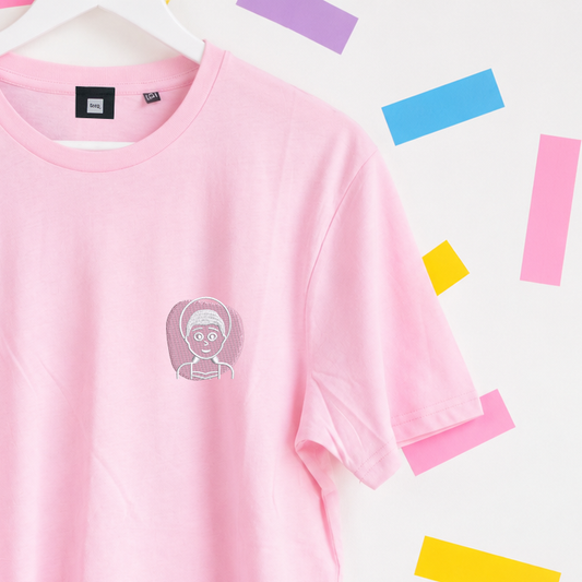 Bo Peep Toy Story Embroidered T-Shirt - Pink