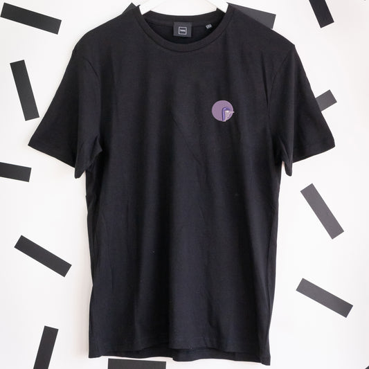 Ennui Embroidered T-Shirt - Black