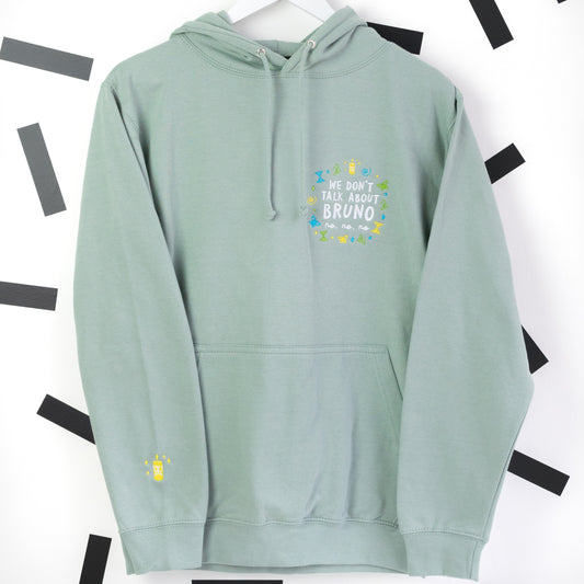 "We Don't Talk About Bruno" Embroidered Hoodie