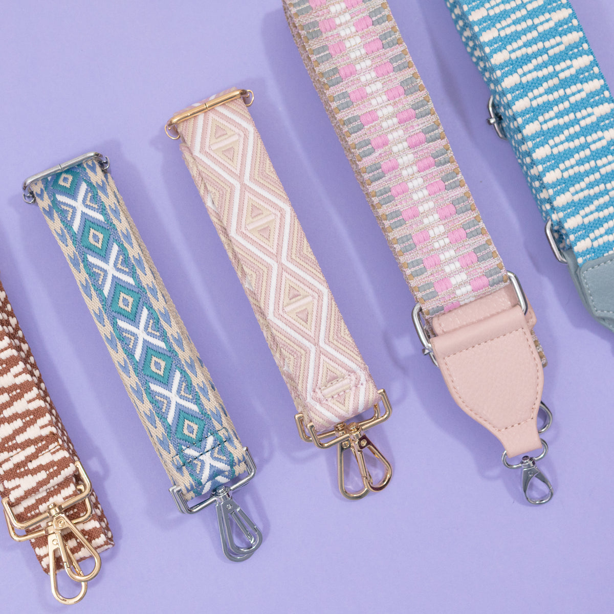 Sample - Pattern Coloured Bag Straps